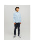 Jack&Jones Junior Риза 12223343 Син Regular Fit - Pepit.bg