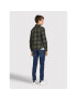 Jack&Jones Junior Риза Gingham 12183050 Зелен Regular Fit - Pepit.bg