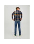 Jack&Jones Junior Риза Rowen 12219749 Тъмносин Regular Fit - Pepit.bg