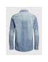 Jack&Jones Junior Риза Sheridan 12148417 Син Regular Fit - Pepit.bg