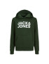 Jack&Jones Junior Суитшърт 12152841 Зелен Regular Fit - Pepit.bg