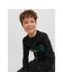 Jack&Jones Junior Суитшърт 12182520 Черен Regular Fit - Pepit.bg