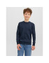 Jack&Jones Junior Суитшърт 12182520 Тъмносин Regular Fit - Pepit.bg