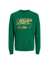 Jack&Jones Junior Суитшърт 12235720 Зелен Standard Fit - Pepit.bg