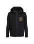 Jack&Jones Junior Суитшърт 12237117 Черен Regular Fit - Pepit.bg