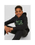 Jack&Jones Junior Суитшърт 12237172 Черен Regular Fit - Pepit.bg