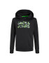 Jack&Jones Junior Суитшърт 12237172 Черен Regular Fit - Pepit.bg