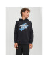 Jack&Jones Junior Суитшърт 12237210 Черен Regular Fit - Pepit.bg
