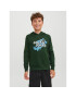 Jack&Jones Junior Суитшърт 12237210 Зелен Regular Fit - Pepit.bg