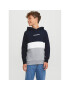 Jack&Jones Junior Суитшърт 12237402 Тъмносин Regular Fit - Pepit.bg