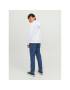 Jack&Jones Junior Суитшърт 12237459 Бял Regular Fit - Pepit.bg