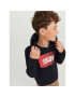 Jack&Jones Junior Суитшърт 12237459 Черен Regular Fit - Pepit.bg