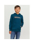 Jack&Jones Junior Суитшърт 12237459 Син Regular Fit - Pepit.bg