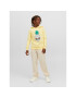 Jack&Jones Junior Суитшърт 12239455 Жълт Regular Fit - Pepit.bg