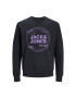 Jack&Jones Junior Суитшърт 12247681 Черен Standard Fit - Pepit.bg