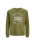 Jack&Jones Junior Суитшърт 12247681 Зелен Standard Fit - Pepit.bg