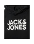 Jack&Jones Junior Суитшърт Corp Logo 12152841 Черен Regular Fit - Pepit.bg