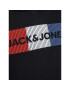 Jack&Jones Junior Суитшърт Corp Logo 12152841 Черен Regular Fit - Pepit.bg