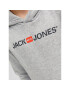 Jack&Jones Junior Суитшърт Corp Old Logo 12212186 Сив Regular Fit - Pepit.bg