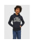 Jack&Jones Junior Суитшърт Emb 12213292 Черен Regular Fit - Pepit.bg