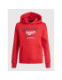 Jack&Jones Junior Суитшърт Logo 12212287 Червен Regular Fit - Pepit.bg