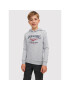 Jack&Jones Junior Суитшърт Logo 12212287 Сив Regular Fit - Pepit.bg