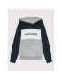 Jack&Jones Junior Суитшърт Logo Blocking 12173901 Тъмносин Regular Fit - Pepit.bg