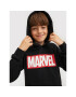 Jack&Jones Junior Суитшърт MARVEL 12217804 Черен Loose Fit - Pepit.bg