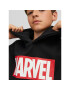 Jack&Jones Junior Суитшърт MARVEL 12217804 Черен Loose Fit - Pepit.bg