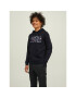 Jack&Jones Junior Суитшърт Ramp 12213338 Черен Regular Fit - Pepit.bg