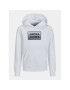 Jack&Jones Junior Суитшърт Steel 12249653 Бял Regular Fit - Pepit.bg
