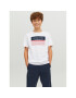 Jack&Jones Junior Тишърт 12224231 Бял Regular Fit - Pepit.bg