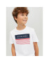 Jack&Jones Junior Тишърт 12224231 Бял Regular Fit - Pepit.bg