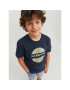 Jack&Jones Junior Тишърт 12230796 Тъмносин Standard Fit - Pepit.bg