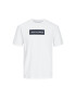 Jack&Jones Junior Тишърт 12230890 Бял Standard Fit - Pepit.bg