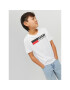 Jack&Jones Junior Тишърт 12231298 Бял Regular Fit - Pepit.bg