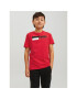 Jack&Jones Junior Тишърт 12231298 Червен Regular Fit - Pepit.bg