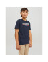 Jack&Jones Junior Тишърт 12231298 Син Regular Fit - Pepit.bg