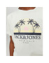 Jack&Jones Junior Тишърт 12235491 Бял Standard Fit - Pepit.bg