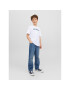 Jack&Jones Junior Тишърт 12237106 Бял Loose Fit - Pepit.bg