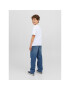 Jack&Jones Junior Тишърт 12237106 Бял Loose Fit - Pepit.bg