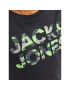 Jack&Jones Junior Тишърт 12237106 Черен Loose Fit - Pepit.bg