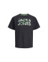 Jack&Jones Junior Тишърт 12237106 Черен Loose Fit - Pepit.bg