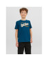 Jack&Jones Junior Тишърт 12237367 Син Regular Fit - Pepit.bg