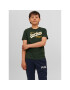 Jack&Jones Junior Тишърт 12237367 Зелен Regular Fit - Pepit.bg