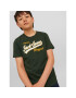 Jack&Jones Junior Тишърт 12237367 Зелен Regular Fit - Pepit.bg