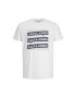 Jack&Jones Junior Тишърт 12242921 Бял Standard Fit - Pepit.bg