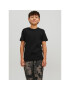 Jack&Jones Junior Тишърт Basic Tee Черен Regular Fit - Pepit.bg