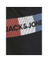 Jack&Jones Junior Тишърт Corp Logo 12152730 Черен Regular Fit - Pepit.bg