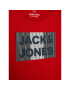 Jack&Jones Junior Тишърт Corp Logo 12152730 Червен Regular Fit - Pepit.bg